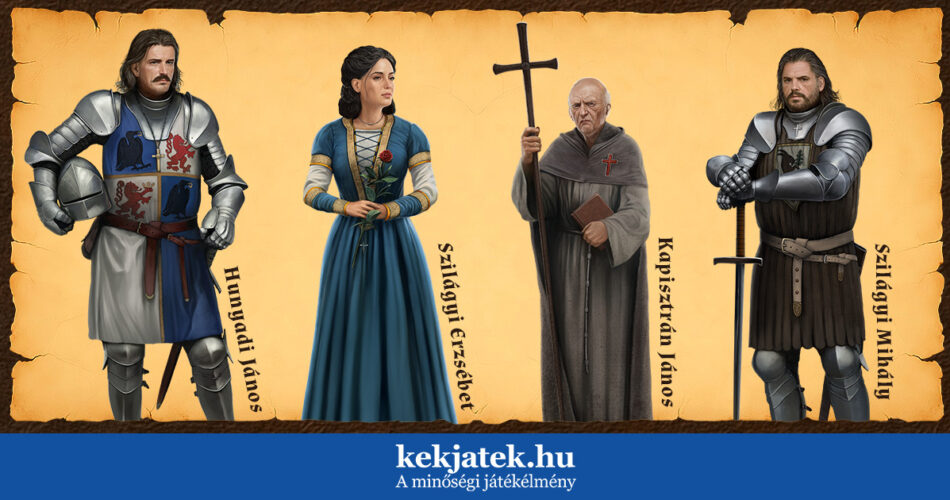 Milyen döntések mentették meg Európát? – Hunyadi történelmi társasjáték